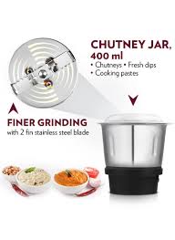 Shama Chutney Attachment,_ which is an accessory designed for a mixer grinder to prepare chutneys