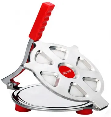 Affix Stainless Steel Kitchen Press Roti Puri Maker Machine