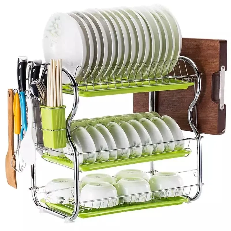 Premium Quality 3 Layer Kitchen Rack