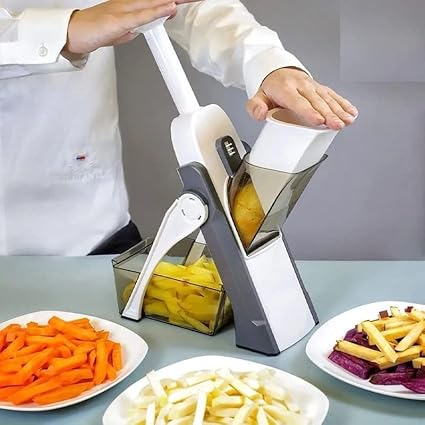 Mandoline Slicer Safe Vegetable Cutter Brave spring Vegetable Chopper Multi-purpose Food Vegetable Slicer for Kitchen