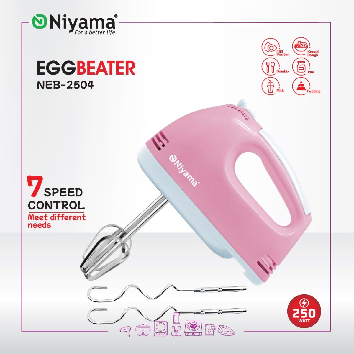 NEB-2504 Egg Beater