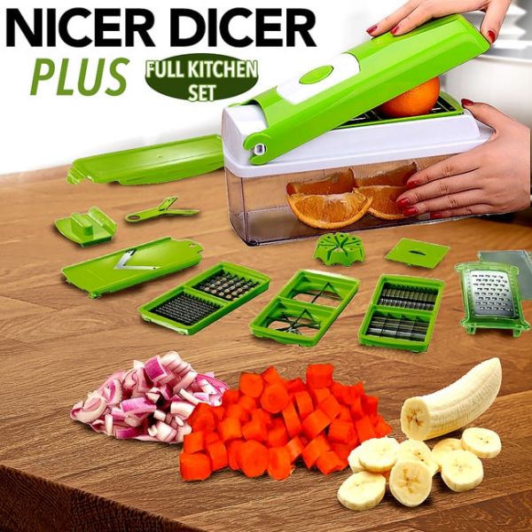 Multifunctional Nicer Dicer Plus Fruit Cutter Magic Chopper