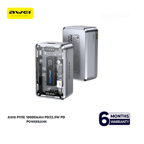 Awei P111K 10000mAh PD22.5W Portable Power Bank